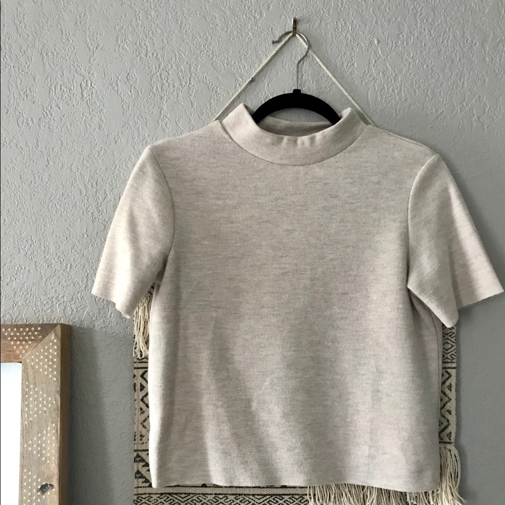 Zara Mock Neck Sweater